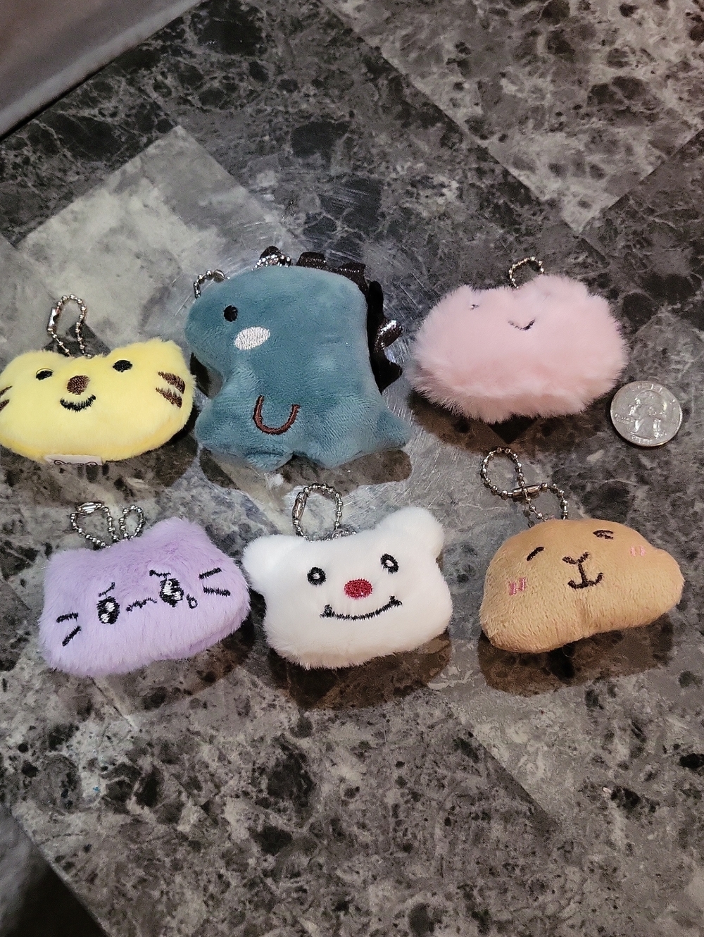 Handmade Plushy Keychains